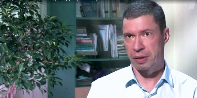 Юрий Жулёв на Первом канале